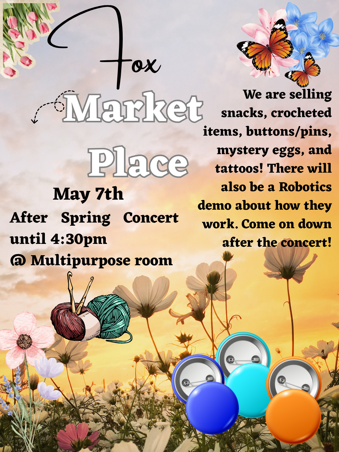 spring concertmarket posters